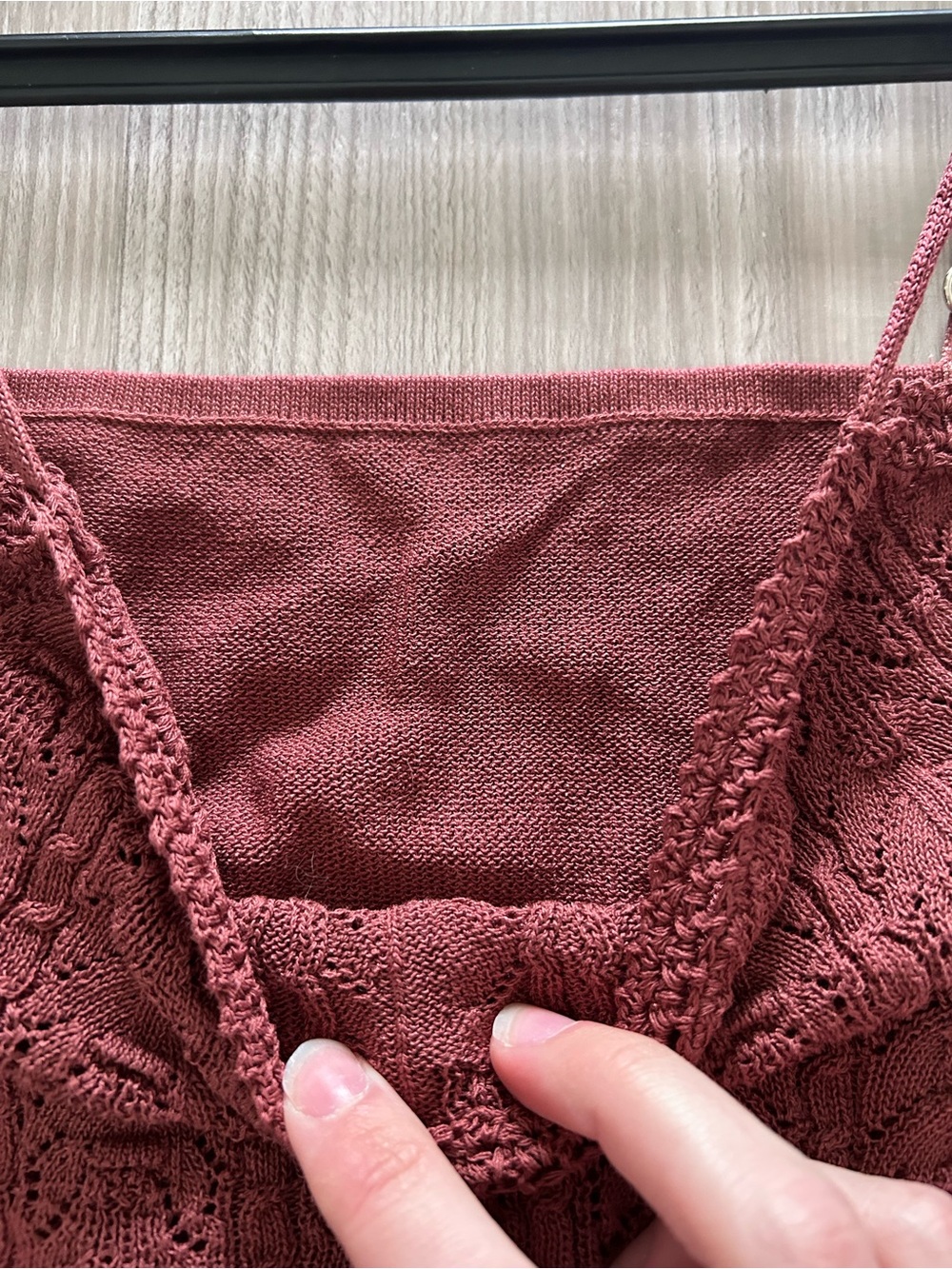 2 for 10$ ☀️ NWOT vintage style knit pink tank - Picture 6 of 13